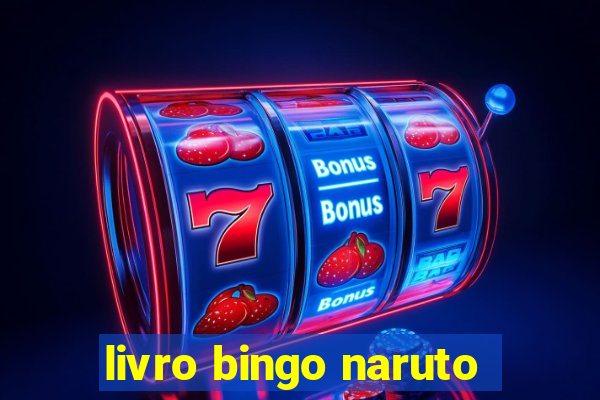 livro bingo naruto